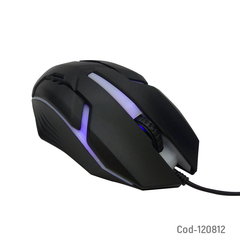 Kolm Mouse Gamer Optico Usb Con Luz Rgb Modelo Tj