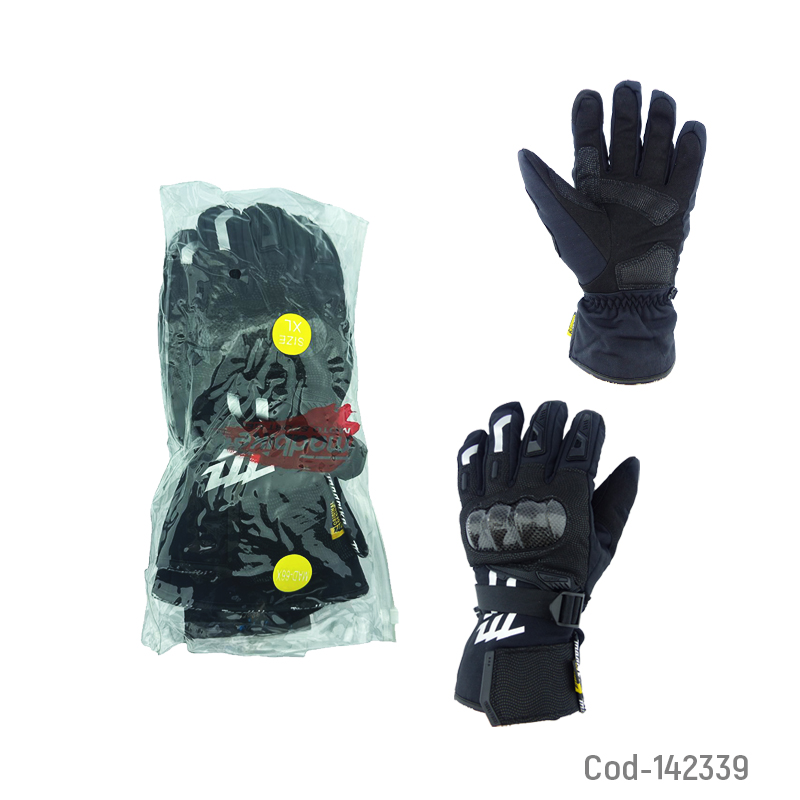 Kolm Guante Para Moto Madbike Con Proteccion Tipo Carbon