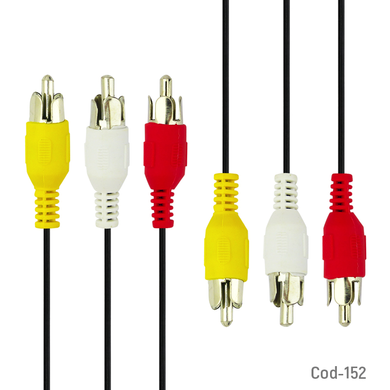 Kolm Cable RCA 3X3 1 5 Metros