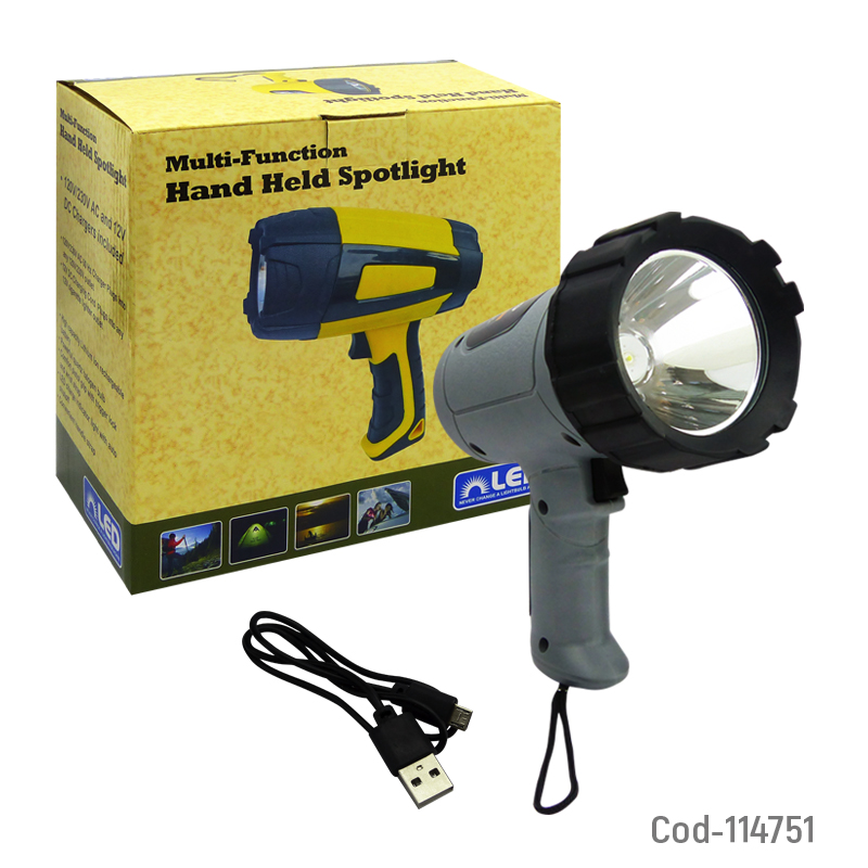 Kolm Linterna LED Luminar Work, Recargable