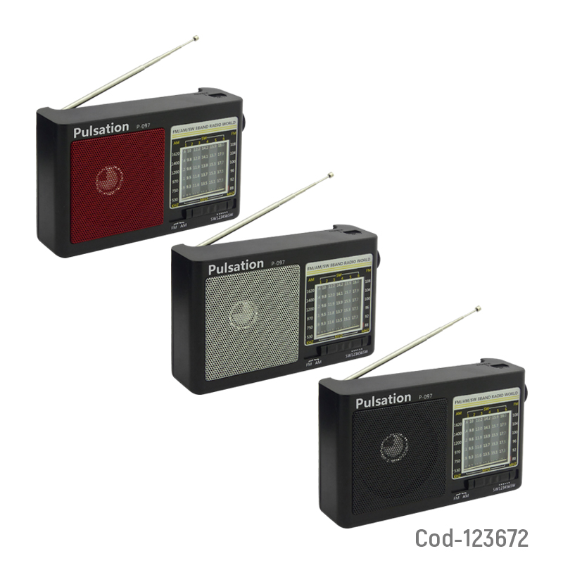 Kolm  Radio Multibanda Recargable, Modelo P-097