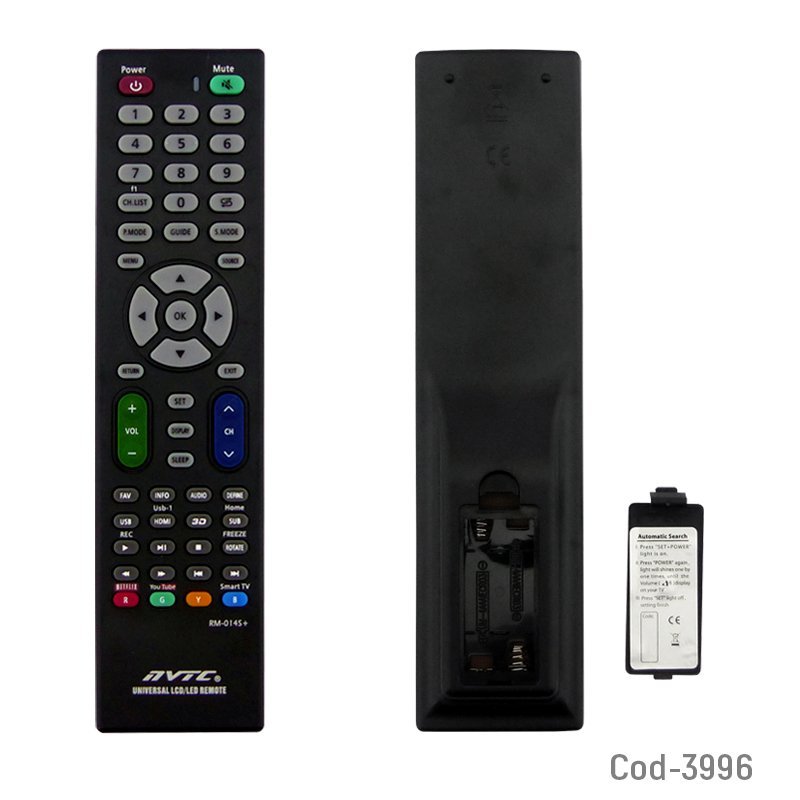 Kolm | Control Remoto Para Plasma/LCD/LED/Smart TV. RM-014S